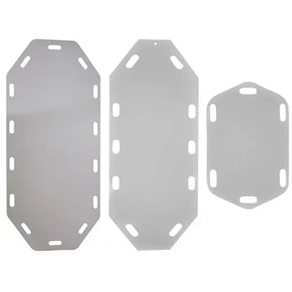 Three MidCentral Patient Slider Boards on a white background