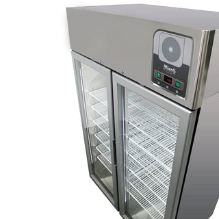 Migali Scientific G-2RG-HC 51" Upright Medical Refrigerator w/ (2) Glass Doors, 42.2 Cu. Ft.