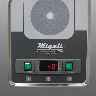 Migali Scientific G-2RG-HC 51" Upright Medical Refrigerator w/ (2) Glass Doors, 42.2 Cu. Ft.