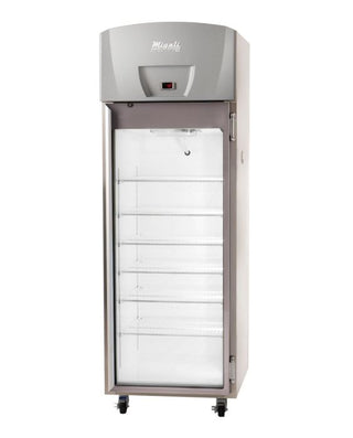 Migali Scientific EVOX-1RG Glass Door Upright High-Performance Refrigerator, 20.2 Cu. Ft.