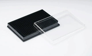NEST Scientific 384 Well Cell Culture Plate, Black or White, Flat Bottom, Non-Treated, Sterile, Individually Wrapped In Peelable Film, 100/cs