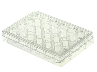 NEST Scientific 702001 24 Well Cell Culture Plate, Flat, TC Treated, Sterile, Individually Wrapped In Peelable Film