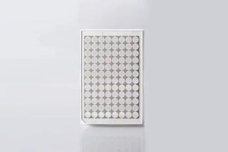 NEST Scientific 96 Well Cell Culture Plate, White/Black Frame, Clear Polystyrene Flat Bottom, TC Treated, Sterile, Individually Wrapped In Peelable Film, 1/pk, 30/cs