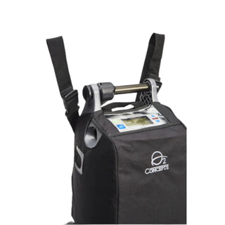 O2 Concepts 800-1016 wheelchair attachment for the Oxlife Independence portable oxygen concentrator.