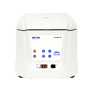 White BenchMate C6V Clinical Centrifuge with Oxford branding on a white background