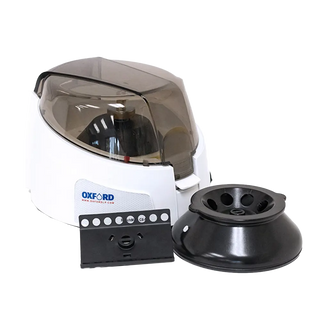 Oxford BenchMate C8-M Micro Centrifuges with Oxford logo on a white background