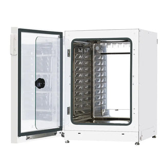 PHCbi MCO-170ACL-PA CytoGrow CO₂ incubator with OLED display, inCu-saFe chamber, thermal conductivity CO₂ sensor, and optional SafeCell UV