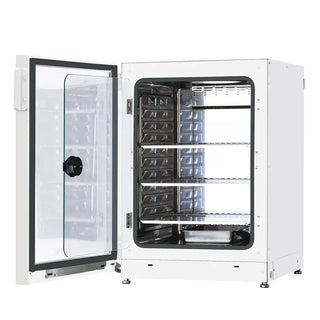 PHCbi MCO-170ACL-PA CytoGrow CO₂ incubator with OLED display, inCu-saFe chamber, thermal conductivity CO₂ sensor, and optional SafeCell UV