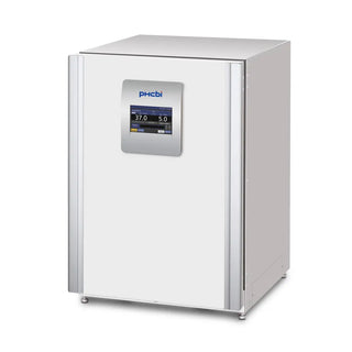 PHCbi MCO-170AICUVHL-PA Cell-IQ CO₂ incubator with color LCD touchscreen, IR2 sensor, SafeCell UV, and H₂O₂ vapor decontamination