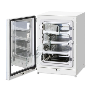 PHCbi MCO-170MP-PA Cell-IQ multigas CO₂/O₂ incubator with color LCD touchscreen, dual IR CO₂ sensor, zirconia O₂ sensor, and inCu-saFe chamber
