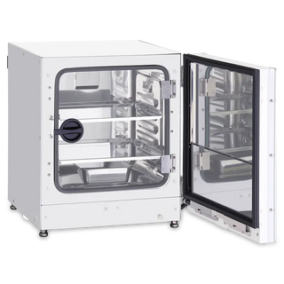 PHCbi MCO-50AICL-PA Cell-IQ CO₂ incubator with OLED controller, dual IR CO₂ sensor, inCu-saFe chamber, and optional UV and H₂O₂ decontamination