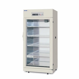 PHCbi MCO-80ICL-PA CytoGrow ReachIn CO₂ incubator with heated glass door, LED displays, horizontal laminar airflow, and 851L chamber