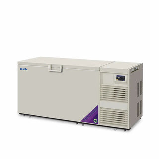 PHCbi MDF-DC700VXC-PA TwinGuard -86°C ultra low temperature chest freezer with dual auto-cascade cooling and LCD touchscreen
