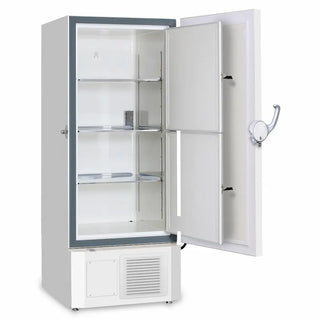 PHCbi MDF-DU503VHA-PA VIP ECO SMART dual voltage -86°C upright ultra low temperature freezer with touchscreen display and EZlatch handle