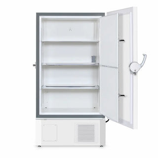 PHCbi MDF-DU703VHA-PA VIP ECO SMART upright ultra low temperature freezer with dual voltage, touchscreen display, and -86°C storage