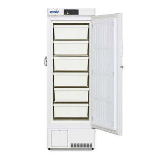 PHCbi MDF-MU339HL-PA Biomedical ECO -30°C upright laboratory freezer with LED controller, natural refrigerant, and ENERGY STAR certification