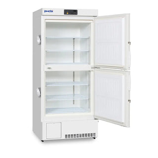 PHCbi MDF-MU539HL-PA Biomedical ECO -30°C double-door upright laboratory freezer with LED display and natural refrigerant technology