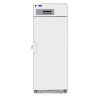 PHCbi MDF-U731-PA -30°C automatic defrost laboratory freezer with LED controller, forced air cooling, and adjustable wire shelves