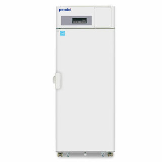 PHCbi MDF-U731M-PA -30°C manual defrost upright biomedical freezer with LED controller and adjustable wire shelves