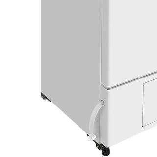 PHCbi pharmaceutical refrigerator with integrated -30°C freezer, OLED display, independent cooling systems, and compact laboratory storage