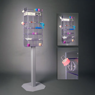 Poltex PHLEBSTATMONST-3STL Phlebotomy Super Station