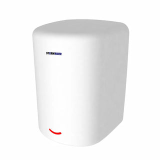 Palmer Fixture Storm Rider high speed hand dryer with adjustable sensor, LED status indicator and one-piece cover.