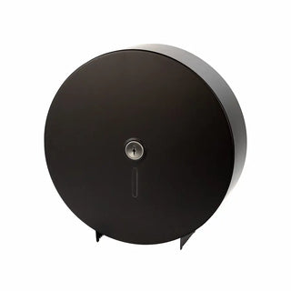 Palmer Fixture RD0348 single 14-inch jumbo tissue dispenser with a brushed stainless steel finish for commercial restroom wall mounting.