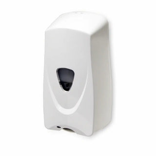 Palmer Fixture SF2150 electronic touchless bulk foam soap dispenser in black ABS plastic with a 1000 mL refillable reservoir.