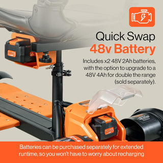 Passport Prime Mobility Scooter - Foldable, 48V Li-Ion Battery, Supports up to 330 lb