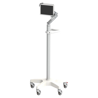 Pegasus Telemedia Roll Stand with Double-Jointed Arm Options