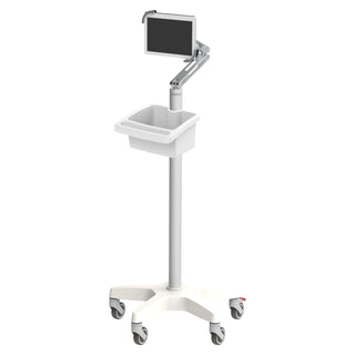 Pegasus Telemedia Roll Stand with Double-Jointed Arm Options