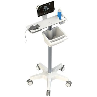 Pegasus Ultrasound, Portable Ultrasound Roll Stand, Dedicated Design for Butterfly IQplus or GE VSCAN AIR