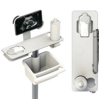 Pegasus Ultrasound, Portable Ultrasound Roll Stand, Dedicated Design for Butterfly IQplus or GE VSCAN AIR