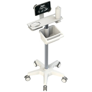 Pegasus Ultrasound, Portable Ultrasound Roll Stand, Dedicated Design for Butterfly IQplus or GE VSCAN AIR