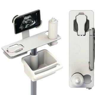 Pegasus Ultrasound, Portable Ultrasound Roll Stand, Dedicated Design for Butterfly IQplus or GE VSCAN AIR