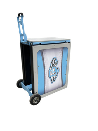 Pivotal Health Aluma Elite Portable Workstation with a logo on a white background