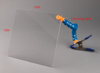 Poltex 12FLEXBIO Flex Neck Biohazard Shield