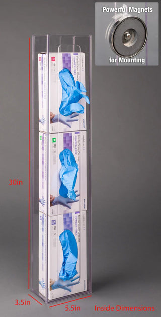 Poltex 2GBNARRO-M Narrow Glove Box Holder