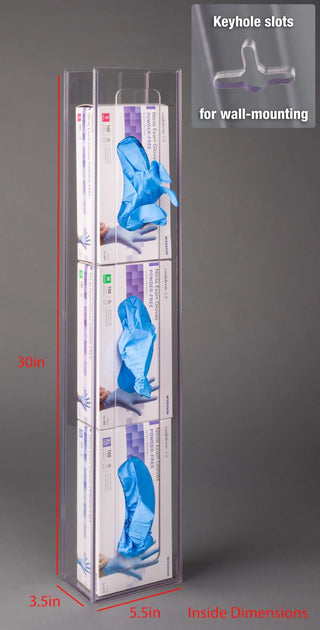 Poltex 2GBNARRO Narrow Glove Box Holder