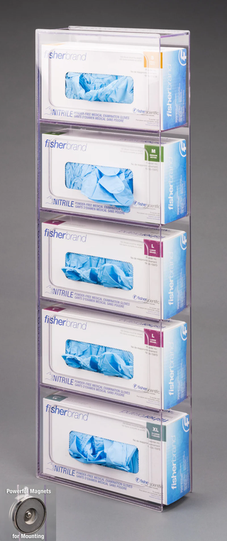 Poltex 5GBST Glove Box Holder ST (w/Magnets)