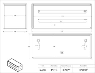 Poltex BAGDISP Bag Dispenser