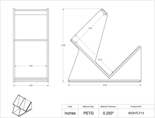 Poltex BIOHTLT13 Biohazard Bag Box