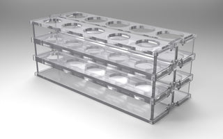 Poltex BIOP55 Stackable PETG Biopsy Specimen Cup Holder Rack