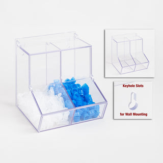 Poltex BLKBNLDDBL4 Double Bulk Bins With Lid