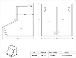 Poltex BLKBNLDDBL4 Double Bulk Bins With Lid