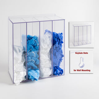 Poltex BULKPPE4 Bulk PPE Dispenser - 4 Position