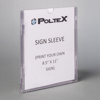 Poltex  Clean Room Sign Sleeve CLEANSIG