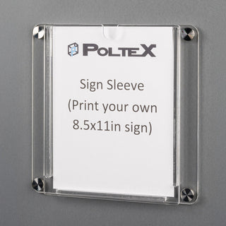 Poltex DECOSIG8511-W  Deco Sign Sleeve