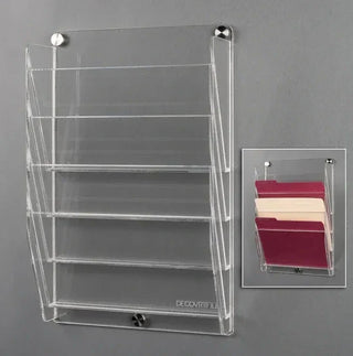 Poltex DECOVRTFILE Deco Vertical Wall File