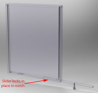 Poltex DRYSIGLAND Clean Room Liquid Resistant PETG Sign Sleeve